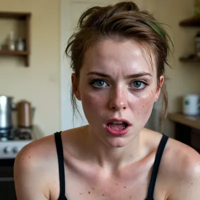 hot 18 years old irish girl with punk hair, freckles, deepthroat, balls deep, gagging, choking, 1woman, 1man, (negativeXL_D), crying, green, blue, brown, perfecteyes, sweaty, sweat, drops, gliding, down, her, body, horror, scene, dark, glowing, eyes, knife, rooms, girl, kitchen, gore, <lora:3cfdf102b8e09e99ae7eb77b194d9459:.5>