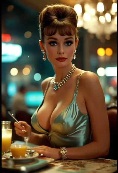 Tiffany'nin Ötesinde: bir 1960'lı yıllarda kozmik bir mahkemenin haklı bir hikayesi