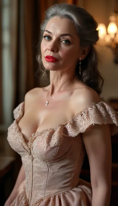 Exclusive, billionaire, luxury, reflective lighting, (((Man licking woman's pussy))), (((femdom))), beautiful, seductive, lusty, very busty, stunning hungarian Mature grandma, (old:1.3), (granny), (slim), luxury dress, (minimalist ballgown:1.2), model face, facesitting on man's face, fine detailed man, deblur, facesitting, hairless pussy, lustful posing, romantic expression, cunnilingus, peach Lipstick, red nails, strong glossy party makeup, very long dark brown straight ponytail hair, (Mature:1.9), black lace stockings, (Orgasm face:1.4), Shinny skin, Natural body, Cum in vagina, cum on body, Cum on face, Cum in mouth, (cum dripping from pussy:1.3), (cum:1.1), (Chubby:.2), Perfect hands, perfect fingers, perfect anatomy, (realistic mature skin:1.2), skin pores, freckles, moles, spots, wrinkles, pussy on focus, masterpiece, best quality, cinematic scene, (cinematic lighting), (night:1.3), raytrace, sharp focus, best shadow, 8K, UHD, clear image, extremely sharp, extremely detailed, extremely intricate detail, high res, ultra-high-definition, highly detailed, ultra-sharp textures, finely detailed, perfect skin texture, hyperrealistic lighting, professional photography, full dynamic range, deep contrast, high clarity, realistic depth of field, HDR, perfect exposure, smooth gradients, natural reflections, ultra-fine details, realistic skin pores, individual hair strands, soft shadows, color-graded, perfect face, High detailed photo, high quality photo, full body, (full length shot:1.3), most realistic, analog, dim light, clothes, contrast, sharp background, fine detailed background, hoopdress, <lora:MJ52:.1>, <lora:clothed_small:1.2>, <lora:bab4d033-acad-4a4e-b6fa-5dda2bad3471.TA_trained:1.9>