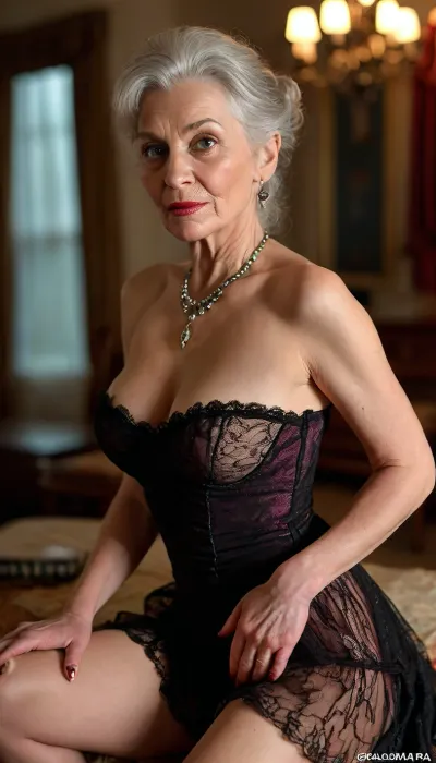 Exclusive, billionaire, luxury, reflective lighting, (((Man licking woman's pussy))), (((femdom))), beautiful, seductive, lusty, very busty, stunning hungarian Mature grandma, breast grabbing, (grandma:1.9), (slim), very simple luxury dress, (minimalist ballgown:1.2), model face, facesitting on man's face, fine detailed man, deblur, facesitting, hairless pussy, lustful posing, romantic expression, cunnilingus, no Lipstick, red nails, strong glossy party makeup, very long dark brown straight ponytail hair, (Mature:1.9), black lace stockings, (Orgasm face:1.4), Shinny skin, Natural body, Cum in vagina, cum on body, Cum on face, Cum in mouth, (cum dripping from pussy:1.3), (cum:1.1), (Chubby:.2), Perfect hands, perfect fingers, perfect anatomy, (realistic mature skin:1.2), skin pores, freckles, moles, spots, wrinkles, pussy on focus, masterpiece, best quality, cinematic scene, (cinematic lighting), (night:1.3), raytrace, sharp focus, best shadow, 8K, UHD, clear image, extremely sharp, extremely detailed, extremely intricate detail, high res, ultra-high-definition, highly detailed, ultra-sharp textures, finely detailed, perfect skin texture, hyperrealistic lighting, professional photography, full dynamic range, deep contrast, high clarity, realistic depth of field, HDR, perfect exposure, smooth gradients, natural reflections, ultra-fine details, realistic skin pores, individual hair strands, soft shadows, color-graded, perfect face, High detailed photo, high quality photo, full body, (full length shot:1.3), most realistic, analog, dim light, clothes, contrast, sharp background, fine detailed background, hoopdress, <lora:bab4d033-acad-4a4e-b6fa-5dda2bad3471.TA_trained:1.2>, <lora:MJ52:.6>