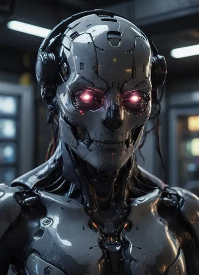 <lora:CyborgMechExosuit_v1.5:.8>, hightech_robotics, <lora:hightech_robotics:.8>, Cyberpunk, cyberpunk, style, <lora:3DCyberpunkStyle_Hap_XL:.8>