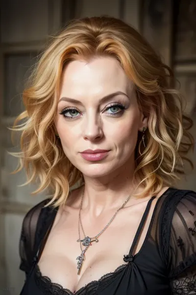 ((Anneke Van Giersbergen face))