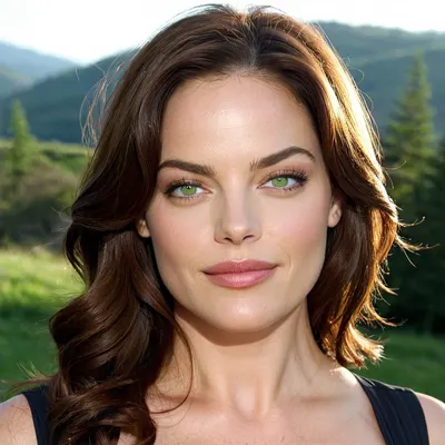 brunette, 22 years old, Erica Durance and Ruth Wilson mixed look a like, striking, expressive face, often described with green eyes, a radiant smile, and strong features, Eyes, Famously green and highly expressive, a key part of her appeal as Lois Lane.
Smile, Often described as bright and captivating, though some viewers felt it appeared less natural in later seasons.
Overall Look, She possesses classic, beautiful features that lent themselves well to heroic and romantic roles " making her beauty seem both ethereal and grounded, 4ng3l, face, <lora:SDXL_BetterFaces-LoRA_v1:.7>