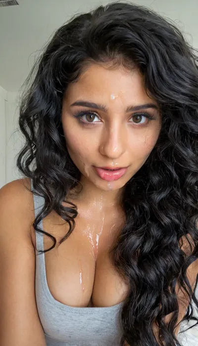 indian 25yo beauty black wavy hair beaten savagely