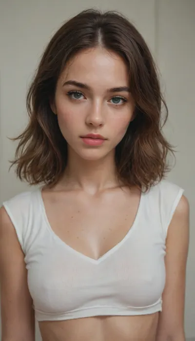 adult female yearbook portrait