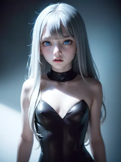 AAA is a film that tells the story of a young woman who has been left alone in the woods after being attacked by angry naked people who want to eat her flesh. The photo was taken with an ektachrome film, which gives it a very