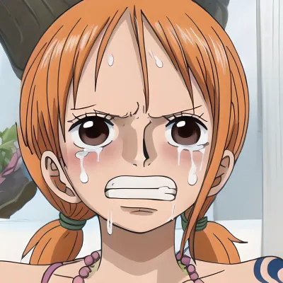 Nami is being tortured by two men who use their cocks to torture her. They take pictures of her naked body and use them as blackmail material if she tries to escape or resists in any way. One of the men has a tattoo