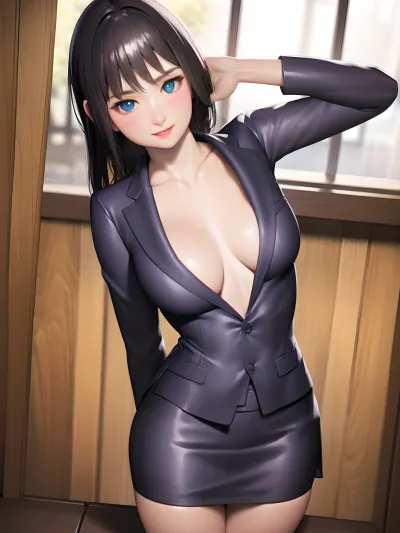 Emily sat at her desk, staring out the window and imagining what it would be like to have a man look at her like that. She couldn't help but wonder what it would be like to have him touch her and feel his strong muscles under his