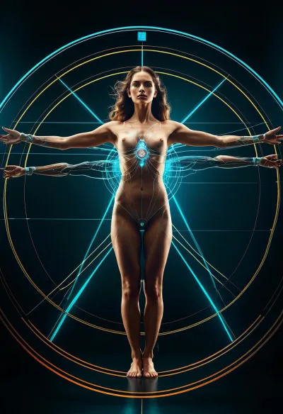A imagem pornô gerada pela AI de uma mulher vitruviana era de alta qualidade
