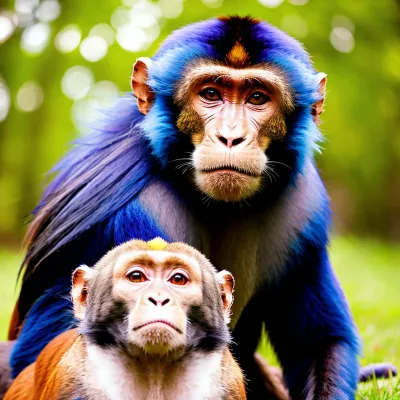 The woman stood in front of the mirror admiring her outfit, which was a monkey-themed outfit for her friend's birthday party. She couldn't help but smile at how cute it was and knew that this would be a night to remember for