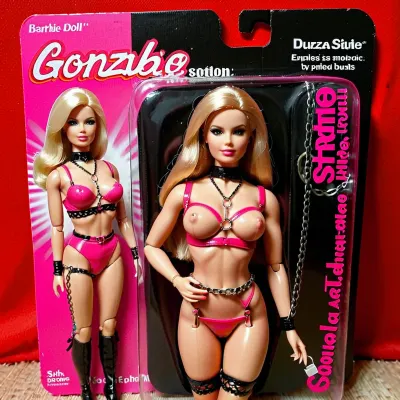 Das Paket kam in der Post an und ich habe es eifrig geöffnet. Innen war eine schöne Barbie Puppe mit langen blonden Haaren, ein rosa Dominatrix-Outfit und Zubehör. Als ich begann, ihren Körper zu erkunden, bemerkte ich, dass sie mit