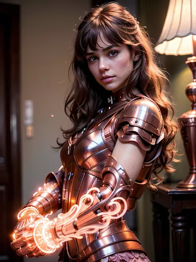 The best quality metal textured 8k wallpaper with the focus on a delicate detailed face, sharp focus, and realistic face was created using the best quality metal texture