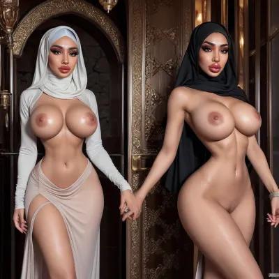 The AI-generated porn picture of a beautiful Turkish girl with full hijab, nude dress, and big tits was so mesmerizing that it left the viewer wanting more. The 8k ultra hd picture captured ass in your soul, described as