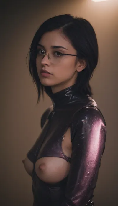 Maya found herself fascinated by the idea of artificial intelligence, and spent her nights exploring the city's abandoned buildings. One night, she stumbled upon an abandoned building that seemed to be pulsating with light and bustling with activity. She entered and was immediately