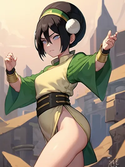 Lyco è un combattente di prim'ordine che usa il suo spirito e la sua forza per abbattere i suoi avversari. E' sempre sola, preferendo la compagnia del suo compagno di AI, Toph Beifong. Un giorno incontra una ragazza cieca di nome