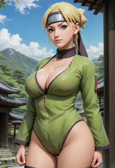 Ai, uma jovem com longos rabos de porco loiros, encomendou roupas jujutsu sexy on-line e ficou emocionado para experimentá-los. Ela sentiu uma onda de energia coursing através de seu corpo como ela posou na frente de seu espelho