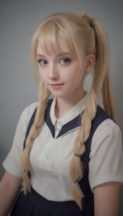 In a world where AI is commonplace, Kurayashiki Tae was a shy girl who had always dreamed of being an artist. One day, she stumbled upon an AI generator that could create any image she desired. She decided to use it