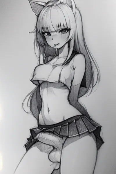 In a futuristic world, AI technology has advanced to the point where it can generate realistic pornographic images. One day, a young woman named Lily stumbled upon an AI generator that could create realistic images of any person she desired. She decided to use