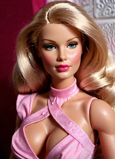 Uma mulher em suas meias trinta estava em frente a um grande espelho admirando o vestido rosa que ela tinha acabado de comprar. Ela corria as mãos sobre o tecido macio, admirando a forma como abraçava as curvas. De repente, ela notou algo estranho