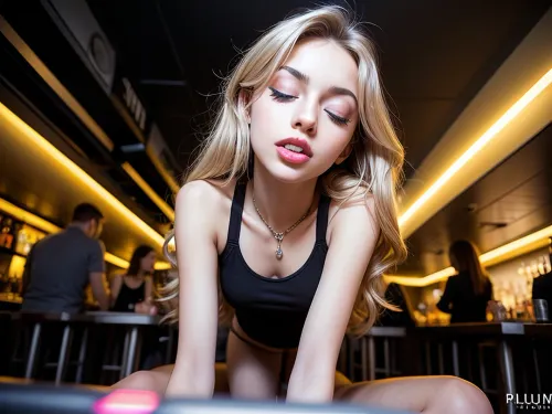 A perfect 18-year-old Russian model with a DSLR camera, natural makeup, and long eyelashes is the best story description as a single sentence