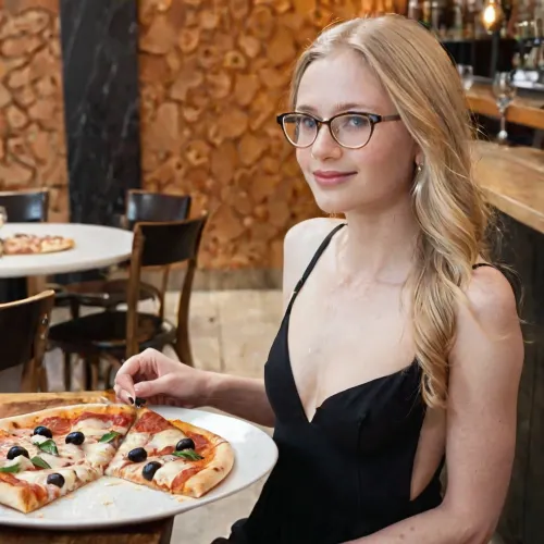 A petite nymphed, blonde woman, 24 years old, sits in an Italian restaurant, wearing a black minidress, on her plate is a pizza, she holds the dick of the waiter, who shoots a load of cum over the pizza, cum on pizza.

cinematic film still, (symmetrical:1.1), (full body shot:1.5), honest, RAW, cold tones, sharp, square shoulders, face focus, (skin pores:.1), ((ohwx woman)), hyper detailed, hard lighting, subsurface scattering, caustics, cinematic, in style of Platon shot on Canon EOS 5D Mark IV 24-70mm f/2.8 1/125s 400 Natural light, reflectors, wearing a Shahtoosh wool shawl pashmina, smile, semi-rimless eyewear, . shallow depth of field, vignette, highly detailed, high budget, bokeh, cinemascope, moody, epic, gorgeous, film grain, grainy, woman, cum, on, face, <lora:PetiteNymphet_SDXL_v1.0:1>, <lora:JustCum:.5>