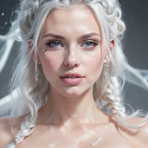 woman, titfuck, ((white haired bimbo), 21 years old, 34c tits, lying down, (((cum in cleavage:1.1))), bukkake, (((covered in cum))), ((cum on boobs)), (((cum on face))), (((cum tears))), (((crying cum tears))), (((cum in eyes))), ((cum in hair)), ((huge cock)), white hair, braided hair, freckles, slim, ((high detailed skin)), 8k uhd, dslr, high quality, detailed skin texture, (highly detailed hair), sharp body, highly detailed body, (realistic), soft focus, insanely detailed, highest quality, (skin pores), innocent, seductive, silver and sapphire jewellery, crown, pale blue eyes, pale skin, perfect makeup, friendly, flirty, ice Castle background, Lying on white fur, Beforeafter)