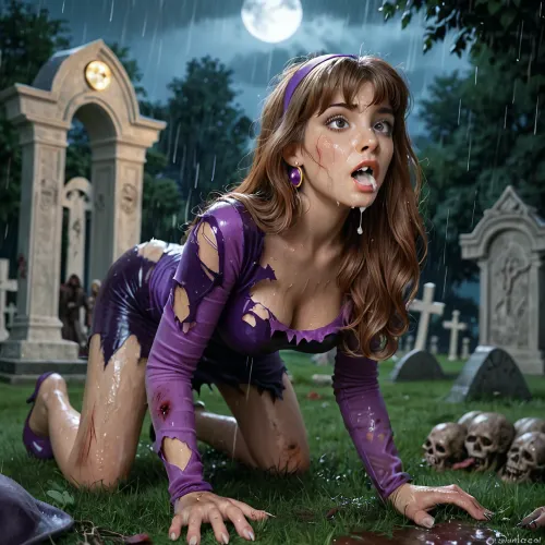 Creampie क्रिप्ट: daphne blake के लिए एक nightmare