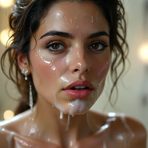 30 year old female bahranian queen, covered in thick white realistic cum, sexy expression, woman, cum, on, face, <lora:MJ52:.3>, <lora:BUT_SDXL_SHS:1.3>, <lora:add-detail-xl:.7>, <lora:CinematicStyle_v1:2>, <lora:JustCum:1.5>