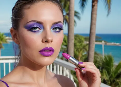 bimbo woman, high detail of the face, individual standing outdoors on a balcony overlooking a tropical beach and ocean. The person is wearing a blue, two-piece swimsuit consisting of a triangular top and matching bottoms with medium coverage., (big lipstik purple:1.3), Their hair is styled in a neat braid, and they are gazing directly ahead with a relaxed posture., ((makeup:1.3), long blue eyelashes, green eye shadow, glossy pearl lipstick), The background includes clear skies, a distant ocean horizon, palm trees, and elements of a modern building. The scene exudes a sunny, vacation-like atmosphere., artoflips, uoclips, lips, lipstick, art, of, CUM, DONATION, ASSISTANCE, FELLATIO, TITS, SEX, HANDJOB, FOOTJOB, AFTER, VAGINAL, makeup, eyeliner, eyelashes, <lora:Art_Of_Lips_PONY_XL_By_UOC:.9>, <lora:CUM DONATION ASSISTANCE:2>, <lora:Modern_MakeUp_XL_v0_1:1.7> bimbo woman, high detail of the face, individual standing outdoors on a balcony overlooking a tropical beach and ocean. The person is wearing a blue, two-piece swimsuit consisting of a triangular top and matching bottoms with medium coverage., (big lipstik purple:1.3), Their hair is styled in a neat braid, and they are gazing directly ahead with a relaxed posture., ((makeup:1.3), long blue eyelashes, green eye shadow, glossy pearl lipstick), The background includes clear skies, a distant ocean horizon, palm trees, and elements of a modern building. The scene exudes a sunny, vacation-like atmosphere., artoflips, uoclips, lips, lipstick, art, of, CUM, DONATION, ASSISTANCE, FELLATIO, TITS, SEX, HANDJOB, FOOTJOB, AFTER, VAGINAL, makeup, eyeliner, eyelashes, <lora:Art_Of_Lips_PONY_XL_By_UOC:.9>, <lora:CUM DONATION ASSISTANCE:2>, <lora:Modern_MakeUp_XL_v0_1:1.7>