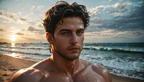 sofia vergara fully nude on a beach staring a man with a big cock, hipereal image highly detailed, dramatic lighting, cinematic pose, intense action scene, digital painting, ultra-realistic, 8k resolution, masterpiece work of art.