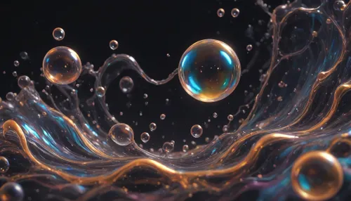 Style ios 16, fluid liquid black oil background, gentle undulations, any mockups, elements glassmorphism bubbles undulations, <lora:436263_training_data:2>, <lora:BubbleXL:1.1>