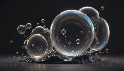 Style ios 16 sistem, fluid liquid black oil background, gentle undulations, any mockups, elements glassmorphism bubbles undulations, <lora:436263_training_data:2>, <lora:BubbleXL:1.1>