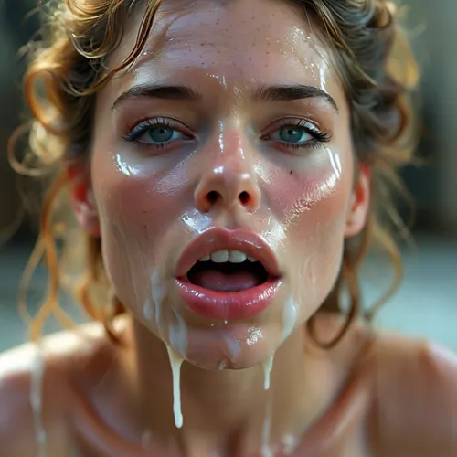 30 year old female ancient french queen, covered in thick white realistic cum, sexy expression, orgasm, orgasm face, Mouth half open, tongue on lip, eyes half closedwoman, cum, on, face, <lora:MJ52:.3>, <lora:BUT_SDXL_SHS:1.3>, <lora:add-detail-xl:.7>, <lora:CinematicStyle_v1:2>, <lora:JustCum:1.5>