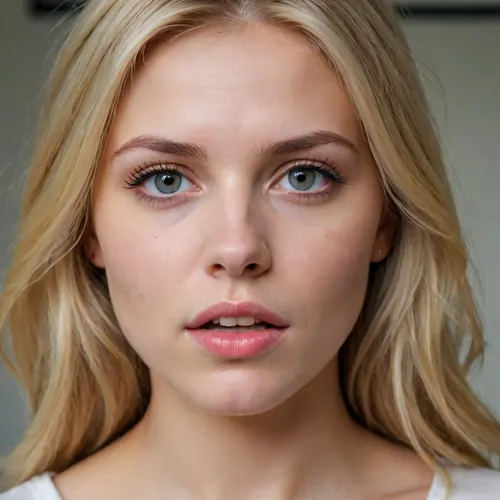 Eine süße 20 jährige, blond, kleime Brüste, scdchlank zierlich 1m65 m, rasierte pussy