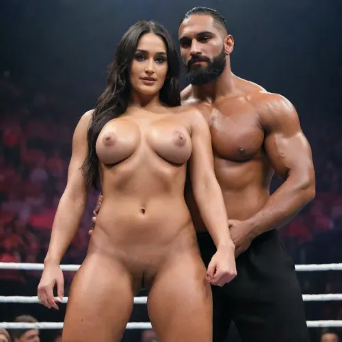 Nikki Bella, une superstar de WWE, a été prise sur la caméra avec un Indien de 18 ans tenant ses seins plein corps nu dans l'anneau. Les deux ont été vus avoir un moment passionné pendant qu'ils frottaient les mamelons de l'autre