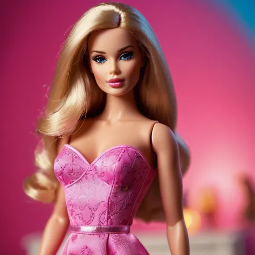 여자 sat 에 the 바, sipping 그녀의 음료 과 감 the slutty barbie 인형 에 전시. 그녀는 도움이 될 수 없지만 평생의 물체의 작은 질감을 느끼지 않고, 그녀가 원하는 것을 복제 한 것을 알고