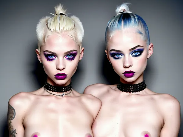 两个双胞胎姐妹利用AI科技和色情影像创造出自己生命般的形象,导致他们的创作被描述为一部美丽的杰作