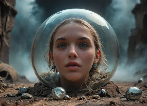 masterpiece, best quality, highres, female science temptress, (steampunk spacesuit), absorbing energy from tombstones, (holding large crystal vial), medieval graveyard at night, fog, Skulls, necropolis, (empty graves), <lora:Skulls for the Skull Throne:.6>, <lora:face_xl_v0_1:1.1>, <lora:SDXLHighDetail_v6-000005:1>, <lora:Cryztal_Wave-000010:.7>, time traveler from the future, looking at crystal with envy, full body photo