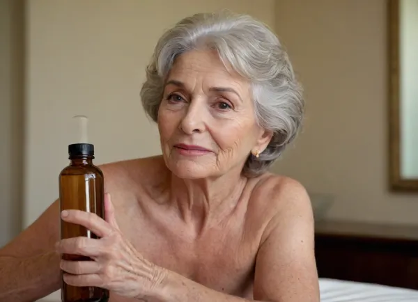 Side view, A single beautiful 88 year old woman, she holds a bottle of massage oil in her hand.
18yo muscular man. The man is laying naked, on a massage table. His big cock is erect and really hard. .