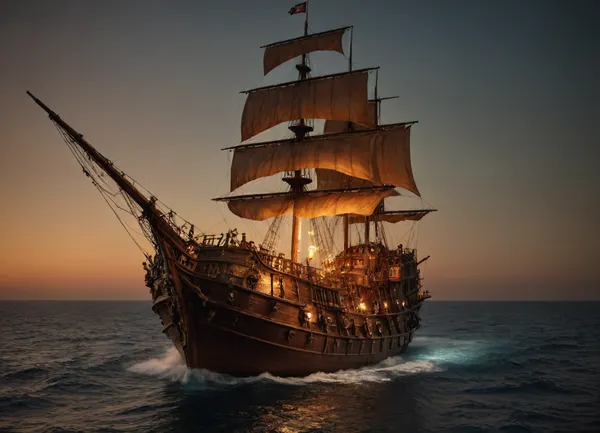xs-4d-space, ocean, fantasy, steampunk pirates boat, on the sea, outdoors, photography, <lora:xs_4d:.5>, <lora:PelagicBlackwater768_1-5plus_autotags:.8>