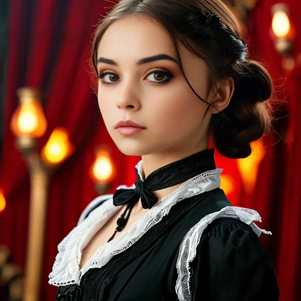 petite student, (Altushka), very slim, goth, Small tits, Slender legs, (full body view:1.4), Tinymodel, very young, schoolgirl, 18 years old, perfect face, dark brown eyes, cute, closeup, very petite body, smokey eyes, full body photo, beautiful face, (Ultra detailed skin:1.5), (ultra high resolution:1.5), <lora:MJ52:.7>
