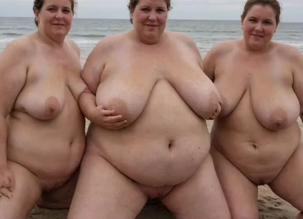 UHD. HD. Masterpiece. High quality. 8k. Three very fat, elderly women, overweight, having fun on the beach, megachubsdxl, morbidly, obese, sagging, breasts, stretch, marks, <lora:megachubsdxl_13:.8>, <lora:sagging-000015:.8>, <lora:stretch_marks:.8>