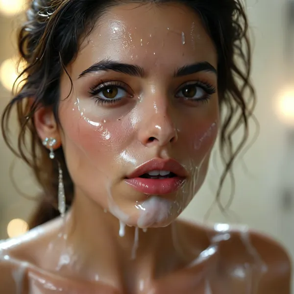 30 year old female bahranian queen, covered in thick white realistic cum, sexy expression, woman, cum, on, face, <lora:MJ52:.3>, <lora:BUT_SDXL_SHS:1.3>, <lora:add-detail-xl:.7>, <lora:CinematicStyle_v1:2>, <lora:JustCum:1.5>