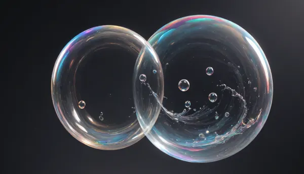 A spiral bubble, Style ios 16 sistem, sound waves interacting with the bubble, (fluid liquid, degrad black oil undulations, background), ((gentle undulations bubble)), any mockups, ((elements glassmorphism undulations, a WhatsApp icon inside the bubble, write "Hello world")), upper view, <lora:436263_training_data:.5>, <lora:BubbleXL:1.2>