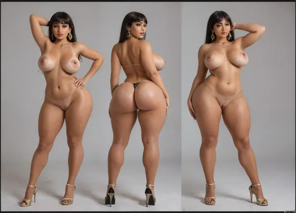 Hyper realistic, front view, 20+, Hourglass, fit, voluptous, hyper bbl, cosplay, chel from road to el dorado, spreading ass wide open, stretching ass cheeks apart, huge heart-shpe ass, (Large Ass:1.3), hyper rounded bubble butt, hyper bulging ass, hyper deep ass crack, huge heart-shpe buttocks, bulging butt, extremely tight butt, bubble butt, extremely juicy bubble butt, round ass, back arched, cocked hip, feet spread wide apart, facing viewer, waist shot, low camera angle, large Breast, large natural teardrop breasts, 38 double g breast size, pink areolas, (pronounced erect nipples:1.5), (puffy nipples:1.5), straight hair, Form Fitting Clothes, micro thong, Thick tone Thighs, wasp waist, lean, tan skin, medium tan, (tan lines:1.5), hinata face, round face, large round eyes, dark brown eyes, dark brown hair, arrogant expression, jewelry, exposing breasts, seductive, inviting, enticing viewer, dynamic sexy pose, hdr, highly detailed, huge wide hips, thick tone thighs, thigh gap, perfect body, thighs bigger than waist, wide hips, tone long legs, heels, (5 inch heels:1.3), hyper sultry, hyper suggestiveNuria-Millan, orgasmface, <lora:bombshell_v2:.9>, <lora:bottomheavy_v1_sdxl_LoRA:.8>, <lora:orgasmface_SDXL:.9>, <lora:SDXLHighDetail_v6-000005:.8>