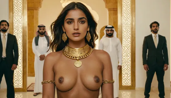 Una mujer de California de 23 años fue vendida como esclava en Dubai, donde fue puesta a la venta y subastada a ricos jeques saudíes. La mujer estaba desnuda y sujetada en grilletes y collares dorados, su destino