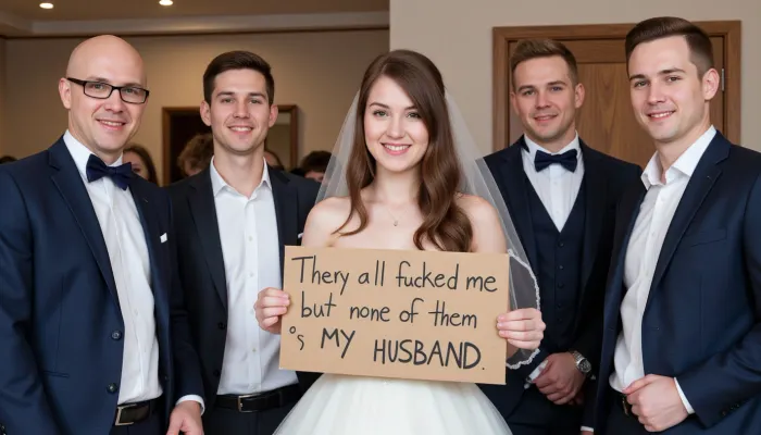 Der enthüllte Schleier: die stille Rebellion einer Braut bei einer unkonventionellen Hochzeit
