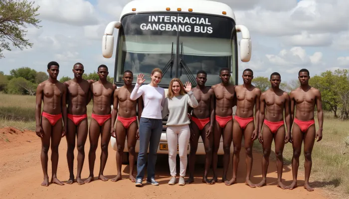 Smiles across cultures: an unexpected encounter in an african landscape