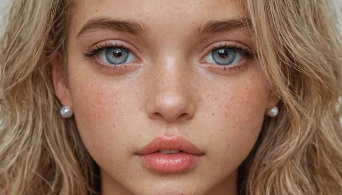 young girl, very young, perfect posture, high-born princess, large gap between legs, wide hips, big pumped up ass, big pumped up breasts, (white and smooth long hair), (very large and reddened from excitement labia), short, soft pink lipstick on lips, soft pink manicure and pedicure, very sexy face, very young face, face like an angel, big lips, small shoulders, thin arms, very young skin, big eyelashes, smooth pussy, soft pink nipples, stands facing the camera, full height, feet shoulder-width apart, mouth slightly open, looking at the camera, close up, smiles tenderly