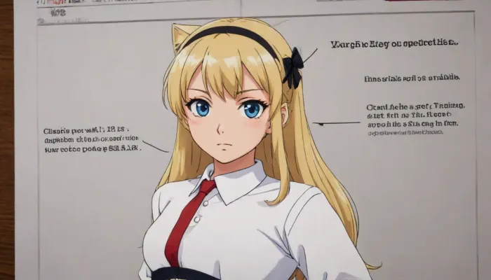 The image is a screenshot of a webpage from a anime "Kitty Art, Top Secret". The webpage has a title at the top that reads "Top Secret". Below the title, there is a description of the character Kitty, who is a young woman with long blonde hair and blue eyes. She is wearing a white dress with a black belt and has a serious expression on her face. On the left side of the page, there are two bullet points that explain Kitty's height, weight, and other information about her. The first bullet point states that Kitty is 18. The text below the bullet point explains that Kitty´s is a classified document. A bold red "Top Secret" stamp. At the bottom of the image, there has a button that says "Classified Documents". There is also the top secret section of the webpage, which provides more information about Kitty. #©KITTYART

























#©KITTYART
